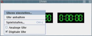 Abbildung 5: Eine digitale Uhr ermöglicht in Blitzpartien ein besseres Ablesen der Zeit.