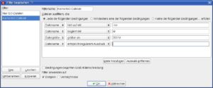 Abbildung 5: Mit dem fein granulierbaren Dateifilter sorgen Sie sowohl im lokalen als auch im Remote-Verzeichnis auf Knopfdruck für mehr Übersicht.