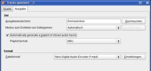 Abbildung 5: Bei einigen Distributionen brauchen Sie einen Patch, um Audiodateien im MP4-Format abzulegen.