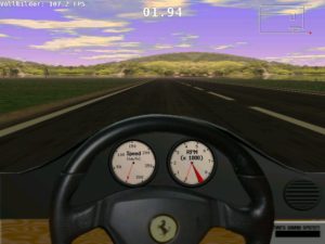Abbildung 5: Die kargen Landschaften aus Ultimate Stunts erinnern an die Computergrafik vor 15 Jahren.