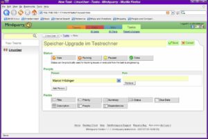 Abbildung 6: Das Aufgaben-Modul ist ein leistungsfähiger Taskmanager mit einigen raffinierten Finessen.