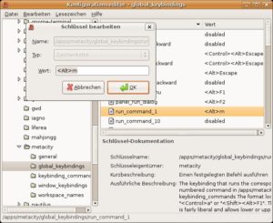 Abbildung 6: Über den GConf-Editor legen Sie unter Gnome Tastaturkürzel fest, um ein Xnee-Makro zu starten, sobald Sie     <code srcset=