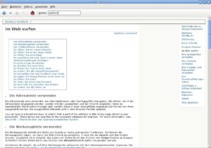 Abbildung 6: Der Hilfe-Browser Yelp arbeitet in der neuen Version schneller und bereitet Hilfeseiten schöner auf.