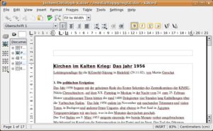 Abbildung 6: Auch andere freie Office-Pakete – hier KOffice – können mit Microsoft-Formaten umgehen, ganz im Gegensatz zu Microsoft Office selber.