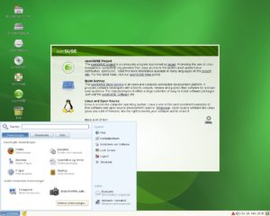 Abbildung 6: Anderer Look für Gnome: OpenSuse hat die Desktopumgebung neu gestaltet.