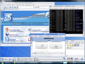 Abbildung 6: Via Xdmcp arbeiten Sie unter Windows mit einem vollständigen Linux-Desktop.