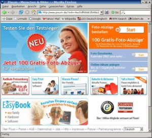 Abbildung 6: Beste Preise, aber ebenfalls ohne Linux-Client und zudem mit wenig Flexibilität bei den Dateiformaten: Fotodienst Pixum.