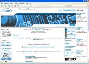 Abbildung 7: Den Audio-Treiber für Linux laden Sie von der Webseite von VIA Tech.