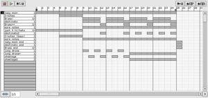Abbildung 7: Ein Beispiel für ein Arrangement mit dem Seq24.