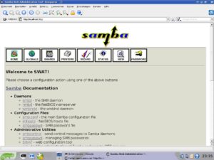 Abbildung 7: Mit Swat steht Ihnen eine komfortable webbasierte Konfigurationsoberfläche für Samba zur Verfügung.