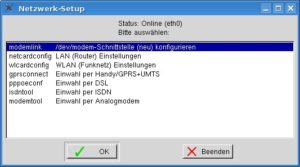 Abbildung 7: Die Einrichtung des Netzwerks geschieht komfortabel über einen Assistenten.