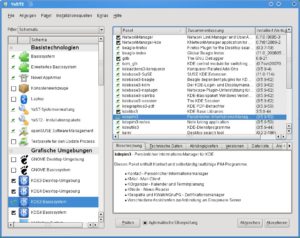 Abbildung 7: Der alte YaST von OpenSuse in neuem Gewand.
