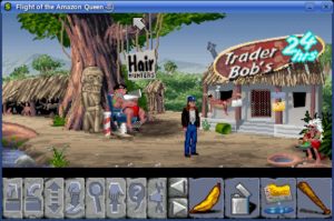 Abbildung 7: ScummVM erweckt alte Adventures wieder zum Leben, indem es ihnen alles zur Verfügung stellt, was sie benötigen – besonders einen Interpreter für Skripte.