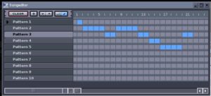Abbildung 8: Kompletter Song mit Intro, Bridge und Ending per Mausklick: Im Songeditor von Hydrogen kein Problem.