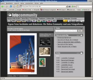 Abbildung 8: Keine Lust auf Abzüge? Bei Fotocommunity können Sie Ihre Bilder auch online präsentieren.