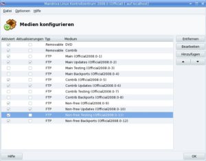 Abbildung 9: Sobald Sie unter Mandriva Linux die "Non-Free"-Quellen aktivieren, stehen auch proprietäre Treiber zur Installation bereit.