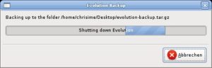Abbildung 9: Alle Evolution-Einstellungen sichern Sie mit dem neuen Backup-Plugin.