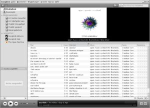 Abbildung 2: Die Mediathek erinnert ziemlich deutlich an iTunes.
