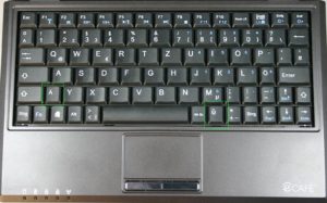 Abbildung 2: Auch bei der Anordnung der deutschen Tastatur hat sich Guillemot etwas besonderes einfallen lassen.