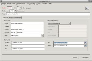 Abbildung 2: Für Debitoren und Kreditoren richten Sie einzelne Personenkonten ein, die gegen Sie gegen ein Sachkonto buchen. So behalten Sie Forderungen und Verbindlichkeiten gut im Auge.