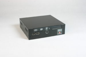 Abbildung 3: Der kleine Teo-Mini ist zwar etwas weniger sexy als ein Mac Mini, lässt sich aber einfacher auseinandernehmen.