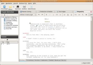 Abbildung 3: Der Texteditor des Programms bietet einige Extras wie das automatische Erkennen von Formaten und Konvertierungen ins PDF-Format.