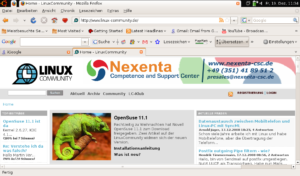 Die Google-Toolbar belegt unnötig viel Platz auf dem kleinen 9-Zoll-Display