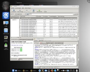 Um die Verwaltung der Software kümmert sich bei Toorox der komfortable grafische Paketmanager Porthole. Er dient als Frontend zu Gentoos Paketmanagementsystem Portage.
