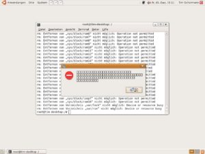 Abbildung 1: Das bleibt von Ubuntu 8.10 im Hauptspeicher übrig, nachdem     <code srcset=