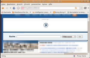 Abbildung 1: Flash-Anwendungen zeigen ihre Inhalte dank Flashblock-Erweiterung erst, wenn Sie das explizit genehmigen.