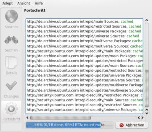 Abbildung 1: Adept im Einsatz: Das Paketsystem von Kubuntu wurde vom Debian-Projekt entwickelt und sorgt für recht einfache System-Upgrades.