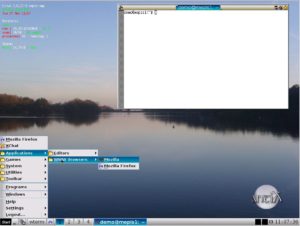 Abbildung 2: Alternativ zu Fluxbox bietet AntiX auch den Fenstermanager Icewm an.