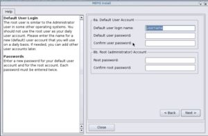Abbildung 4: Auch Mepis AntiX bietet bereits einen grafischen Installer, um das System auf Festplatte zu installieren.