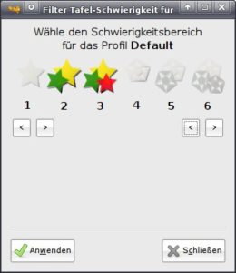 Abbildung 5: Schalten Sie für Ihre Schützlinge ungeeignete Spieletafeln einfach ab.