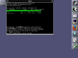 Abbildung 8: Testdisk restauriert beschädigte oder gelöschte Partitionstabellen.