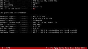 Abbildung 9: Aida zeigt detaillierte Informationen zur CPU an.