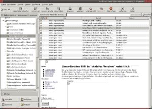 Je nach Konfiguration zeigt Evolution-RSS die jeweilige HTML-Seite statt einer Zusammenfassung an.