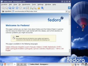 Fedora 7 gibt es als Live-Spin nun auch in einer KDE-Variante.