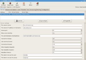 Mit der GAdminhttpd-Oberfläche verliert die Apache-Konfigurationsdatei ihren Schrecken.