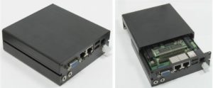 Komplett-PC im Taschenbuchformat: Der lüfterlose israelische Fit-PC kommt mit vorinstalliertem Gentoo-Linux auf der 40-GByte-Festplatte.