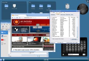 (c) Ars Technica: KDE mit Plasma-Desktop unter Windows