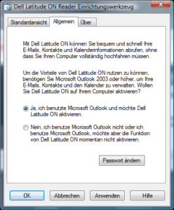 Den On Reader muss man zunächst unter Windows einschalten.