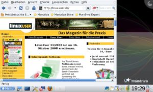 Das aktuelle Mandriva 2009.0 eignet sich bestens für eine Installation auf den Netbooks von Asus.