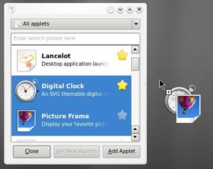Der verbesserte Browser zum Verwalten von Plasmoids ist einer der Gründe für die Verspätung der kommenden KDE-Beta 3.