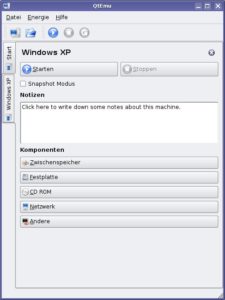 Mit QtEmu wird die freie virtuelle Maschine Qemu für alle nutzbar.
