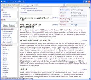 Geht doch: Die Qt-Variante von Webkit im Einsatz unter Windows.