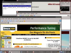 Sidux basiert auf Debian "Sid" und eignet sich ausgezeichnet für einen schnellen Test der freien Distribution.