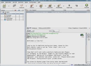 Abbildung 10: Claws Mail stellt eine schlanke Alternative zu den drei Platzhirschen unter den Linux-Mailprogrammen dar.