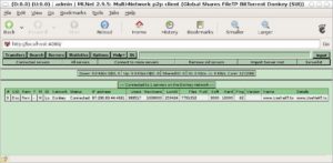 Abbildung 2: Das Webinterface von Mldonkey ermöglicht es Ihnen, den Server aus der Ferne zu steuern.