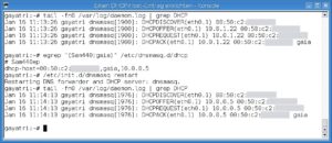 Abbildung 2: So richten Sie einen DHCP-Host-Eintrag mit MAC-Adresse ein.